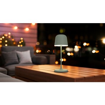 Eglo verlichting MANNERA-S Tafellamp LED Groen, 1-licht, Afstandsbediening, Kleurwisselaar