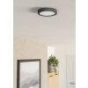 Eglo verlichting EGLO Plafondlamp LED Zwart, Kleurwisselaar