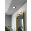 Eglo verlichting EGLO Inbouw armatuur LED Zwart, Kleurwisselaar