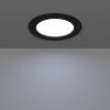 Eglo verlichting EGLO Inbouw armatuur LED Zwart, Kleurwisselaar