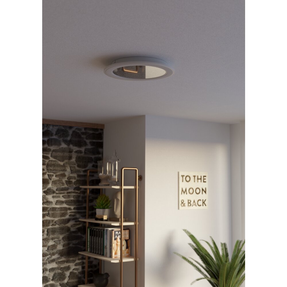 Eglo verlichting MACCHIONI Plafondlamp LED Wit, Afstandsbediening main product photo