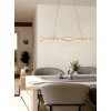 Eglo verlichting EGLO Hanglamp LED lichtbruin