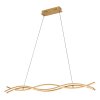 Eglo verlichting EGLO Hanglamp LED lichtbruin