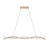 Eglo verlichting EGLO Hanglamp LED lichtbruin
