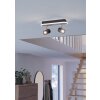 Eglo verlichting RIMBOCCHI Plafondlamp, Plafondspot LED Bruin, Zwart