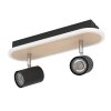 Eglo verlichting RIMBOCCHI Plafondlamp, Plafondspot LED Bruin, Zwart