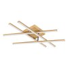 Eglo verlichting EGLO Plafondlamp, Wand- en plafondlamp LED lichtbruin