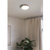 Eglo verlichting EGLO Plafondlamp LED Nikkel mat, Kleurwisselaar