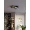 Eglo verlichting MACCHIONI Plafondlamp LED Zwart, Wit, Afstandsbediening