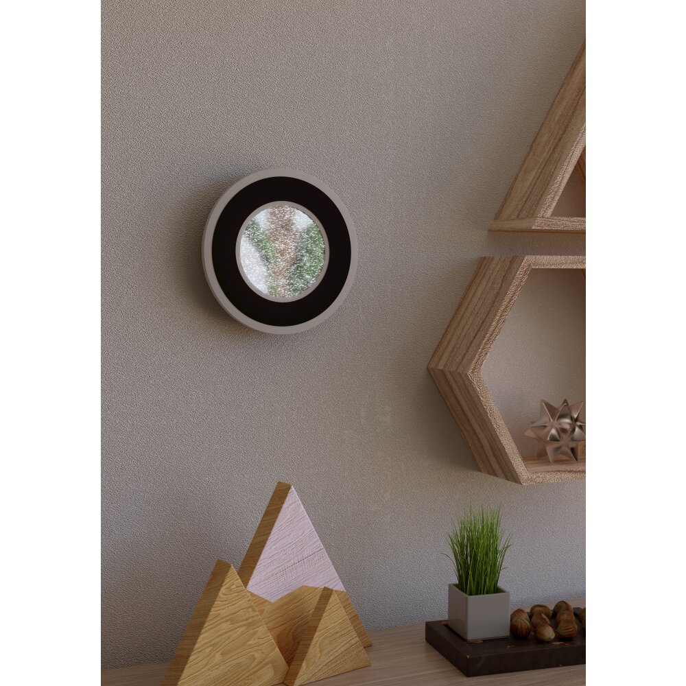 Eglo verlichting MACCHIONI Wandlamp LED Zwart, Wit main product photo