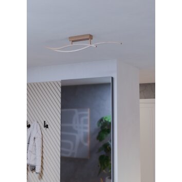 Eglo verlichting GRISOLIA Plafondlamp LED Bruin