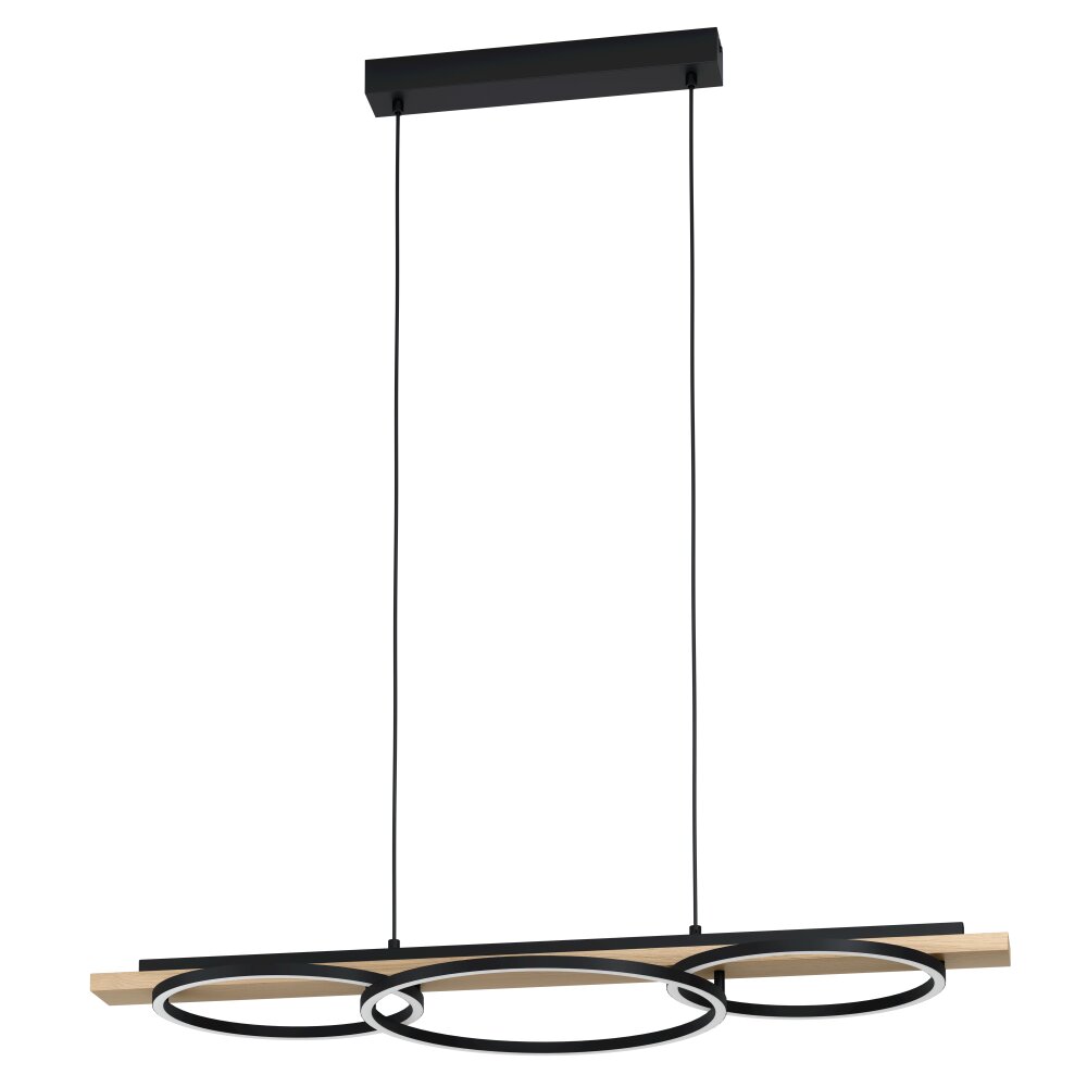 Eglo verlichting BOYAL Hanglamp LED Bruin, Zwart main product photo