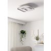 Eglo verlichting TIRIOLO Plafondlamp, Wand- en plafondlamp LED Zilver, Wit
