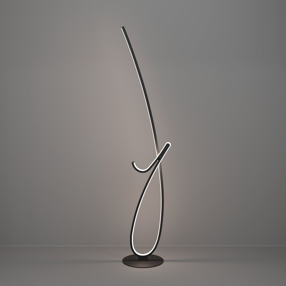 Eglo verlichting CARDONCITO Staande lamp LED Zwart, Kleurwisselaar main product photo