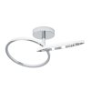Eglo verlichting CONGIUNTI Plafondlamp LED Chroom, Kleurwisselaar