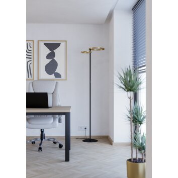 Eglo verlichting EGLO Staande lamp LED Messing