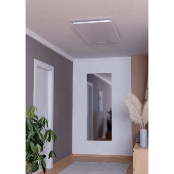 Eglo verlichting MORADILLO-R Plafondlamp LED Wit, Afstandsbediening