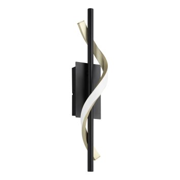 Eglo verlichting CONAPRATO Wandlamp LED Messing, Zwart