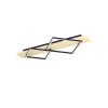 Eglo verlichting BOYAL Plafondlamp LED Bruin, Zwart