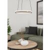 Eglo verlichting MEZZOMONTE Hanglamp LED Zandkleurig, Afstandsbediening