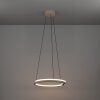 Eglo verlichting MEZZOMONTE Hanglamp LED Zandkleurig, Afstandsbediening