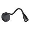 Eglo verlichting EGLO Wandlamp LED Zwart