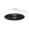 Eglo verlichting mit Plafondventilator met verlichting LED Zwart, Wit, Afstandsbediening, Kleurwisselaar