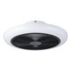 Eglo verlichting mit Plafondventilator met verlichting LED Zwart, Wit, Afstandsbediening, Kleurwisselaar