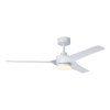 Eglo verlichting ORCUTT Plafondventilator met verlichting LED wit mat, Afstandsbediening