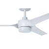 Eglo verlichting ORCUTT Plafondventilator met verlichting LED wit mat, Afstandsbediening