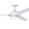 Eglo verlichting ORCUTT Plafondventilator met verlichting LED wit mat, Afstandsbediening