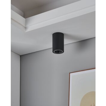 Eglo verlichting CAROSSO-Z Plafondlamp LED Zwart