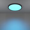 Eglo verlichting 6-Z Plafondlamp, Wandlamp LED Zwart, Kleurwisselaar