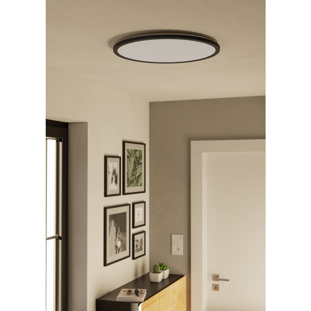 Eglo verlichting ROVITO-Z Plafondlamp LED Zwart, Kleurwisselaar main product photo