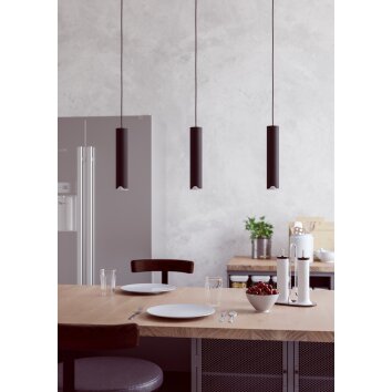 Eglo verlichting BALAMORTA-Z Hanglamp LED Zwart, Kleurwisselaar