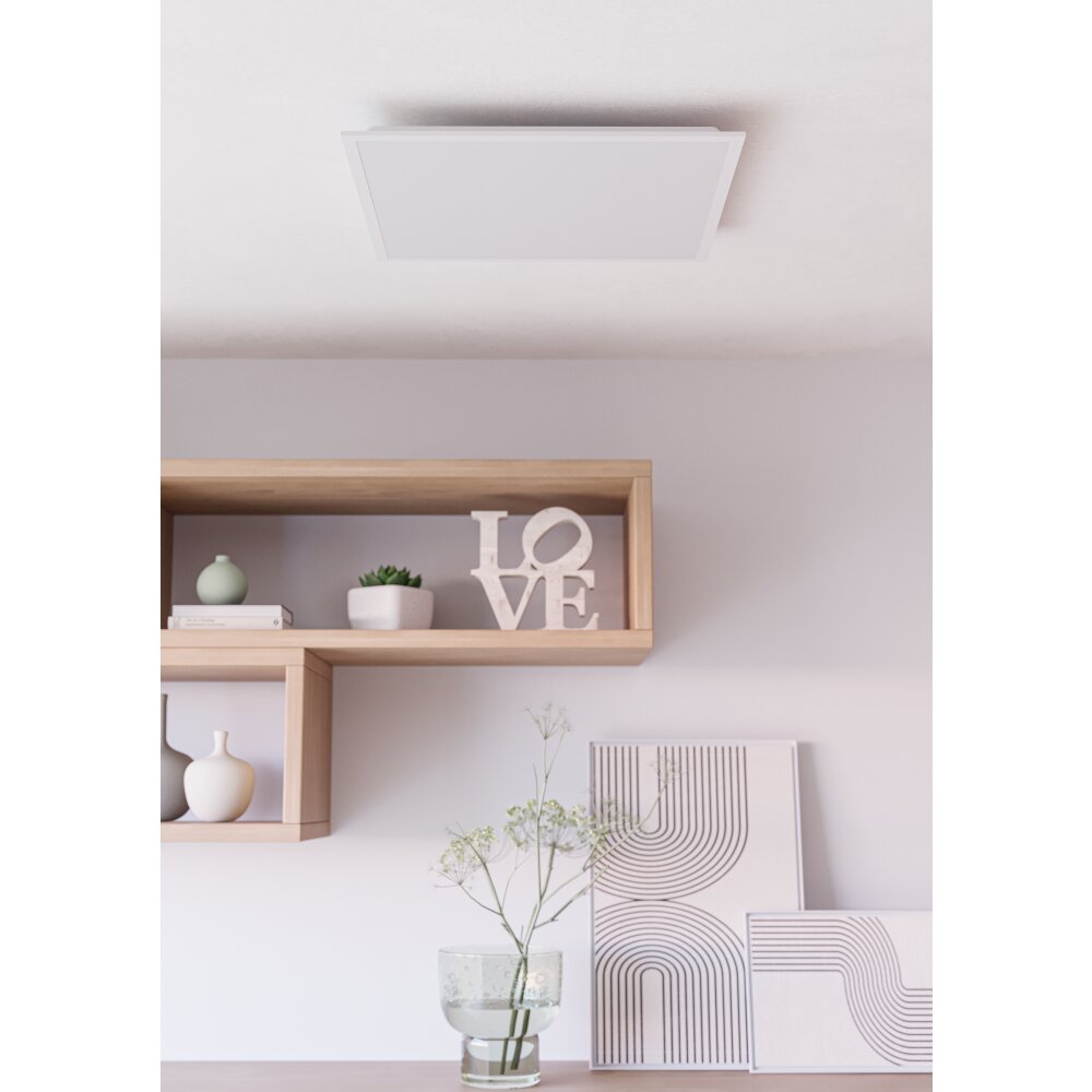 Eglo verlichting MORADILLO-Z Plafondlamp LED Wit, Kleurwisselaar main product photo