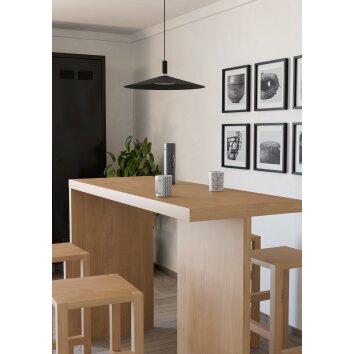 Eglo verlichting CONOMAVILLA-Z Hanglamp LED Zwart, Kleurwisselaar Eglo verlichting CONOMAVILLA-Z Hanglamp LED Zwart, Kleurwisselaar