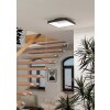 Eglo verlichting LORETELLO-Z Plafondlamp LED Zwart, Kleurwisselaar