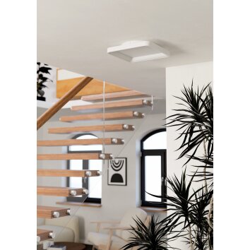 Eglo verlichting LORETELLO-Z Plafondlamp LED Wit, Kleurwisselaar