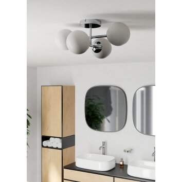 Eglo verlichting CASTROVIDO Plafondlamp LED Chroom