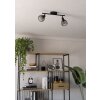 Eglo verlichting SONNINO Plafondlamp, Plafondspot Zwart