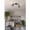 Eglo verlichting SONNINO Plafondlamp, Plafondspot Zwart