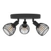 Eglo verlichting SONNINO Plafondlamp, Plafondspot Zwart