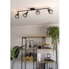 Eglo verlichting SONNINO Plafondlamp, Plafondspot Zwart