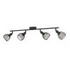 Eglo verlichting SONNINO Plafondlamp, Plafondspot Zwart