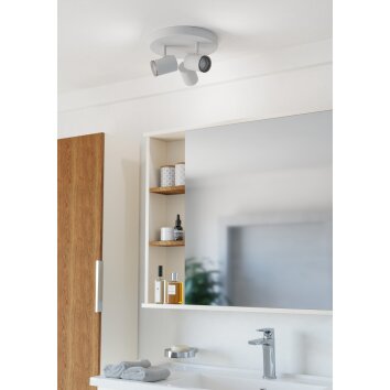 Eglo verlichting EGLO Plafondlamp, Plafondspot Wit