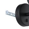 Eglo verlichting PORTILLO Wandlamp Zwart Eglo verlichting PORTILLO Wandlamp Zwart