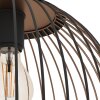 Eglo verlichting ALMANZORA Hanglamp Koperkleurig, Zwart