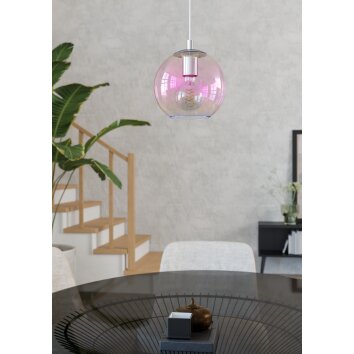 Eglo verlichting EGLO Hanglamp Chroom