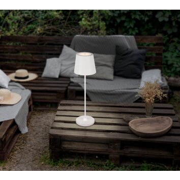 Eglo verlichting CABOZO Tafellamp LED Wit, Afstandsbediening